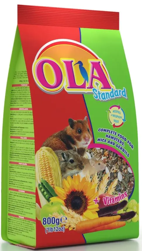 OLA Standard + Vitamins Hrana completa pt hamsteri, soricei si gerbili 800g