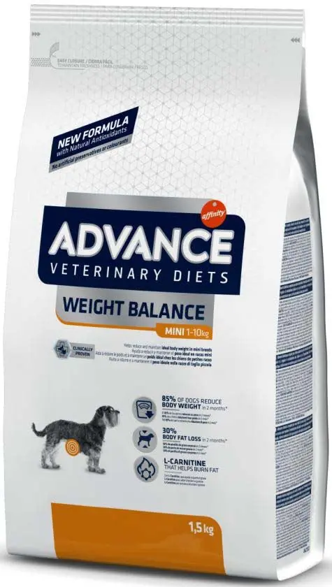 ADVANCE VD Weight Balance Mini pentru caini supraponderali de talie mica 1,5kg