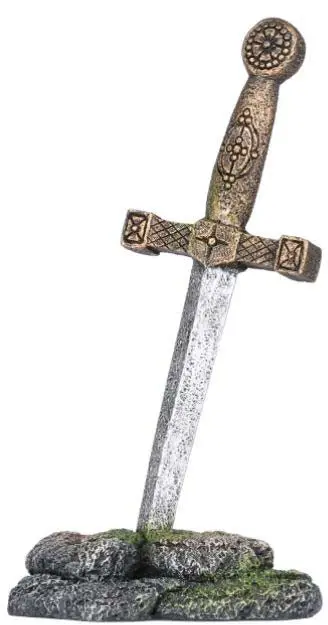 AQUA D'ELLA Decoratiune pentru acvarii Sabia lui Merlin 8,3x6x16,2cm