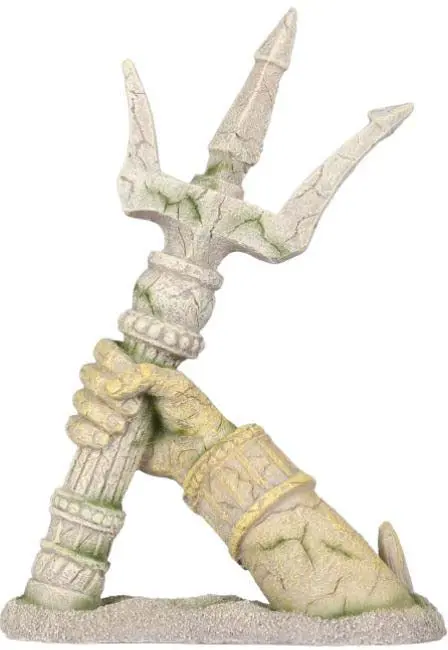 AQUA D'ELLA Decoratiune pentru acvarii Tridentul lui Neptun 16,5x9x20,5cm