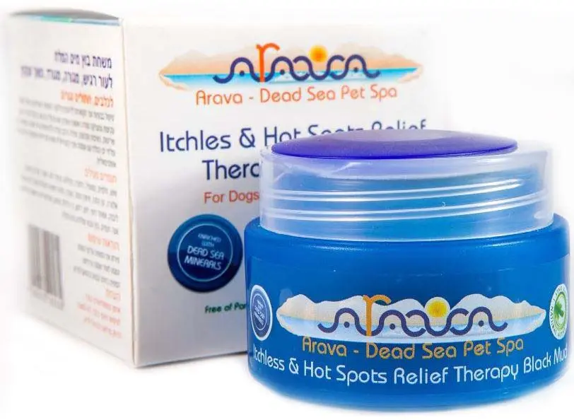 ARAVA Therapy Black Mud, namol Marea Moarta, piele iritata, caini si pisici 50ml
