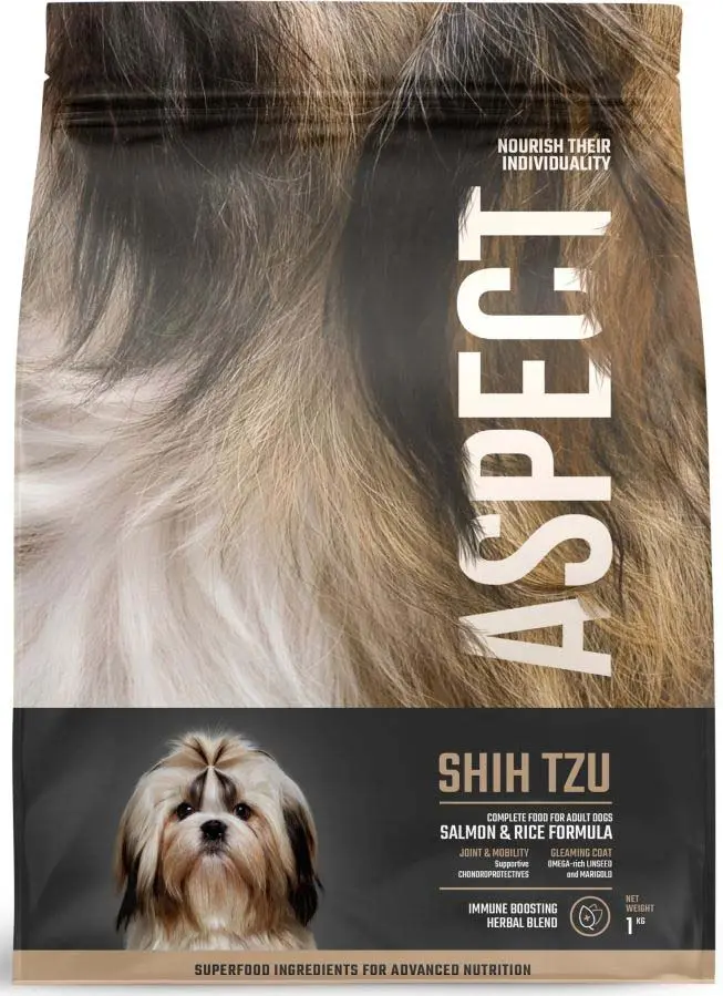 ASPECT Shih Tzu, hrana completa pentru caini adulti, Somon si Orez 1kg