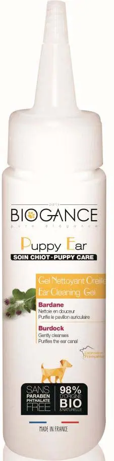 BIOGANCE Puppy Gel pentru curatarea urechilor, pentru catelusi 50ml