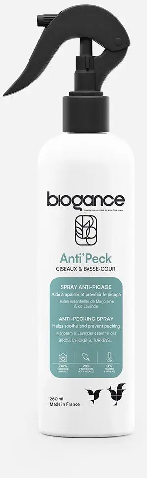 BIOGANCE Spray Anti-peck, pentru pasari 250ml