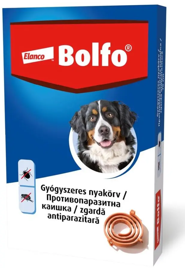 BOLFO Zgarda antiparazitara pentru caini 70cm