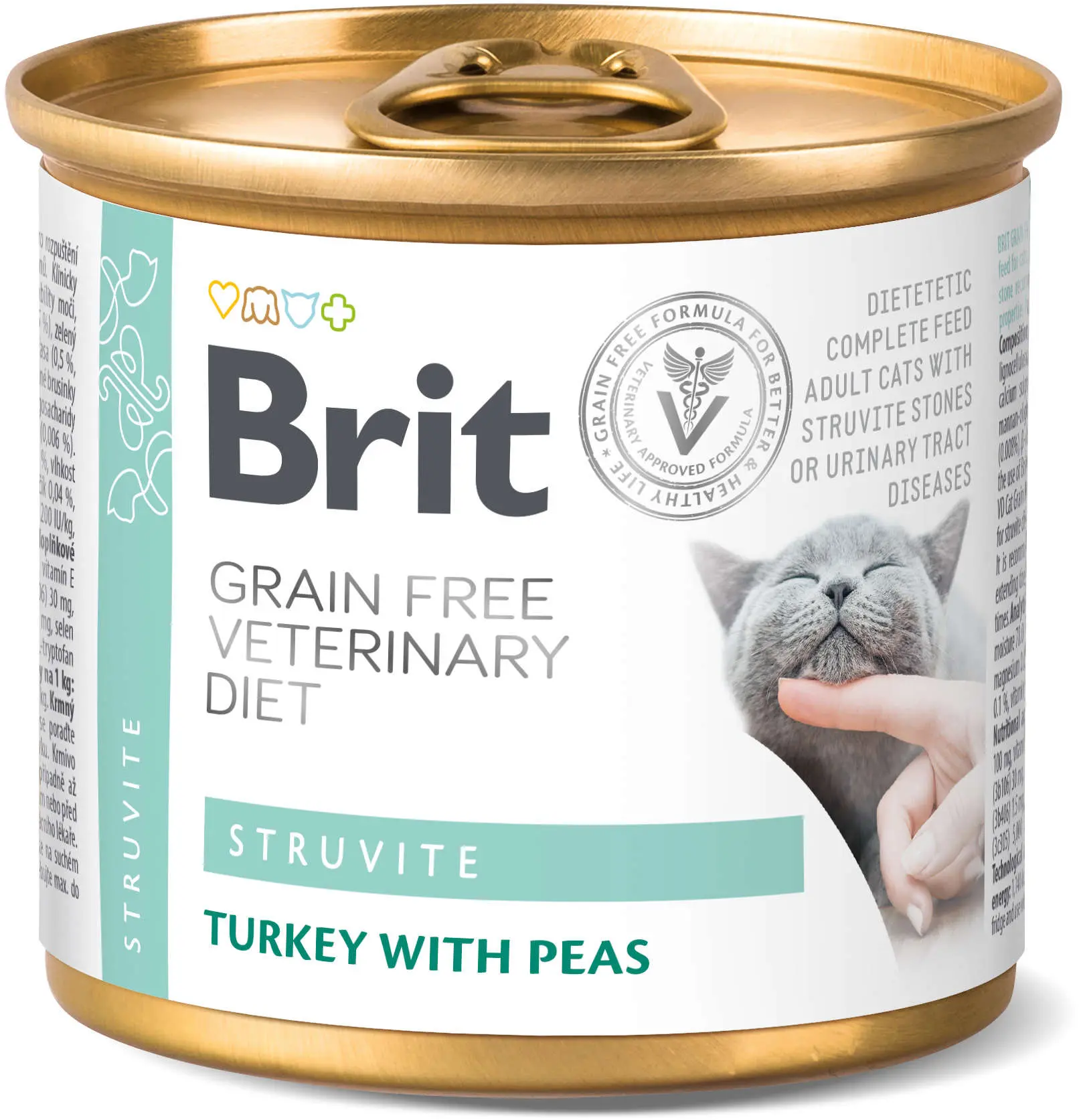 BRIT VD Struvite Conserva pt. pisici, reducerea recurentei struvitilor 200g