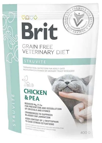 BRIT VD Struvite pentru pisici, reducerea recurentei pietrelor struvite