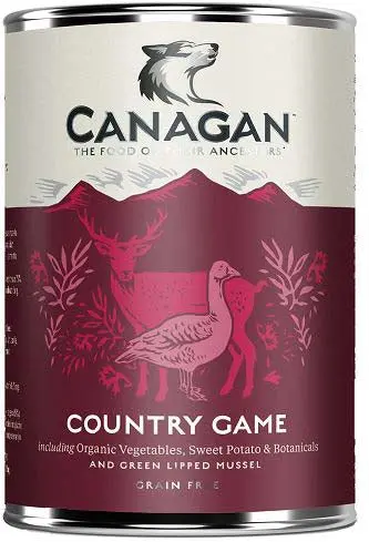 CANAGAN Conserva pentru caini, cu Vanat 400g