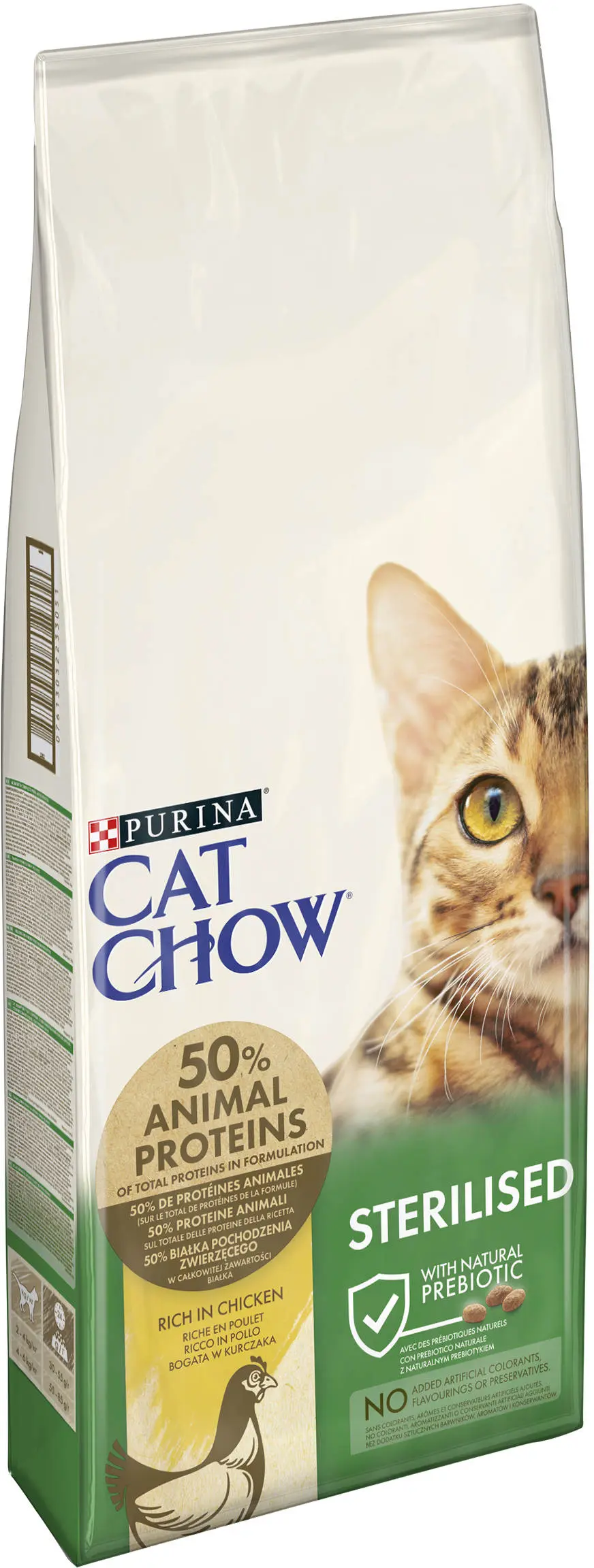 CAT CHOW Hrana uscata pentru pisici Adulte, Special Care STERILIZED cu Pui