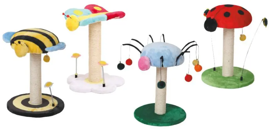 CROCI Suport pentru ascutit ghearele, Insecte, 35x35x47cm, diverse modele