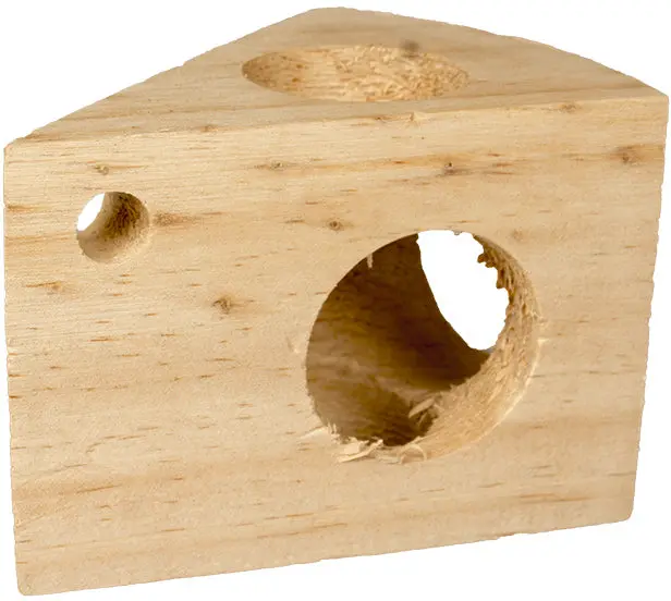 DUVO+ Jucarie pentru rozatoare Cascaval, din lemn