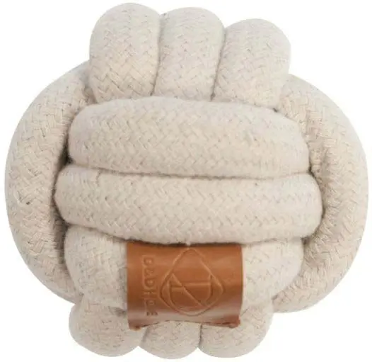 D&D HOME Jucarie pentru caini Minge Skip, din bumbac