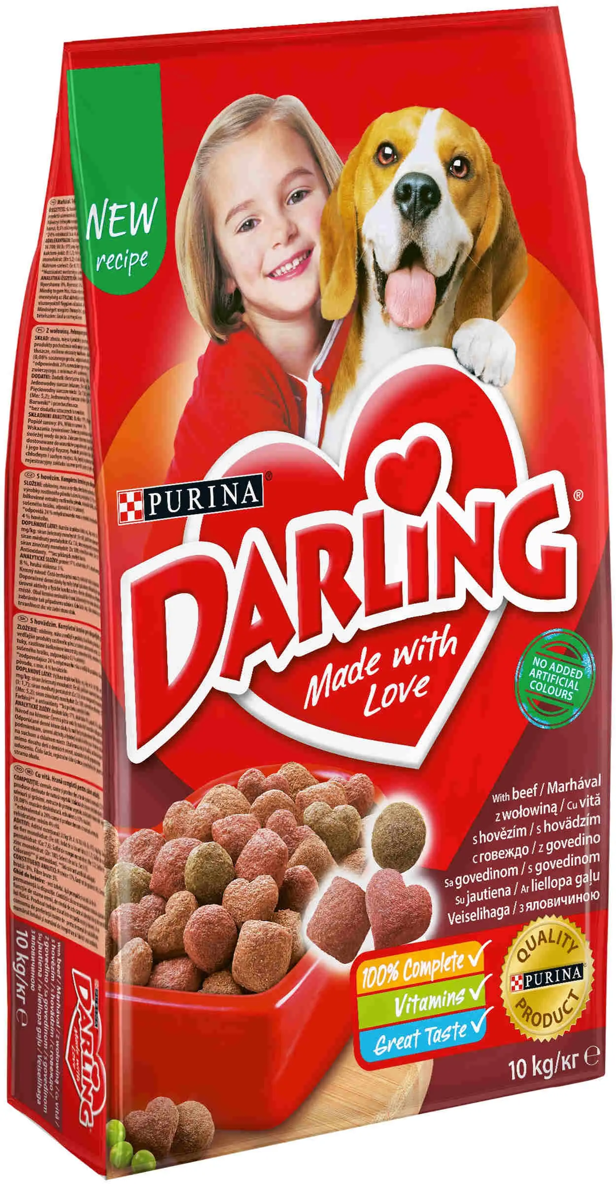 DARLING Hrana uscata pentru caini Adulti, cu Carne si Legume