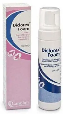 DICLOREX (Candioli) Foam - spuma dermatologica igienizanta si protectoare 200ml
