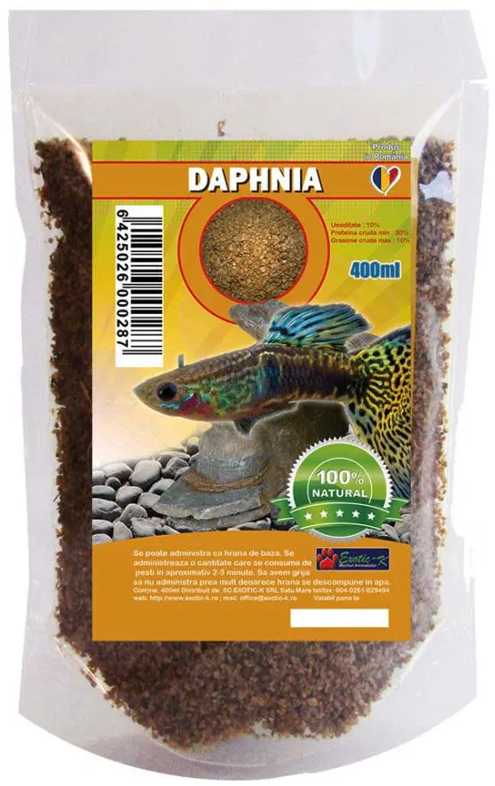 EXOTIK-K Daphnia, punga 400ml