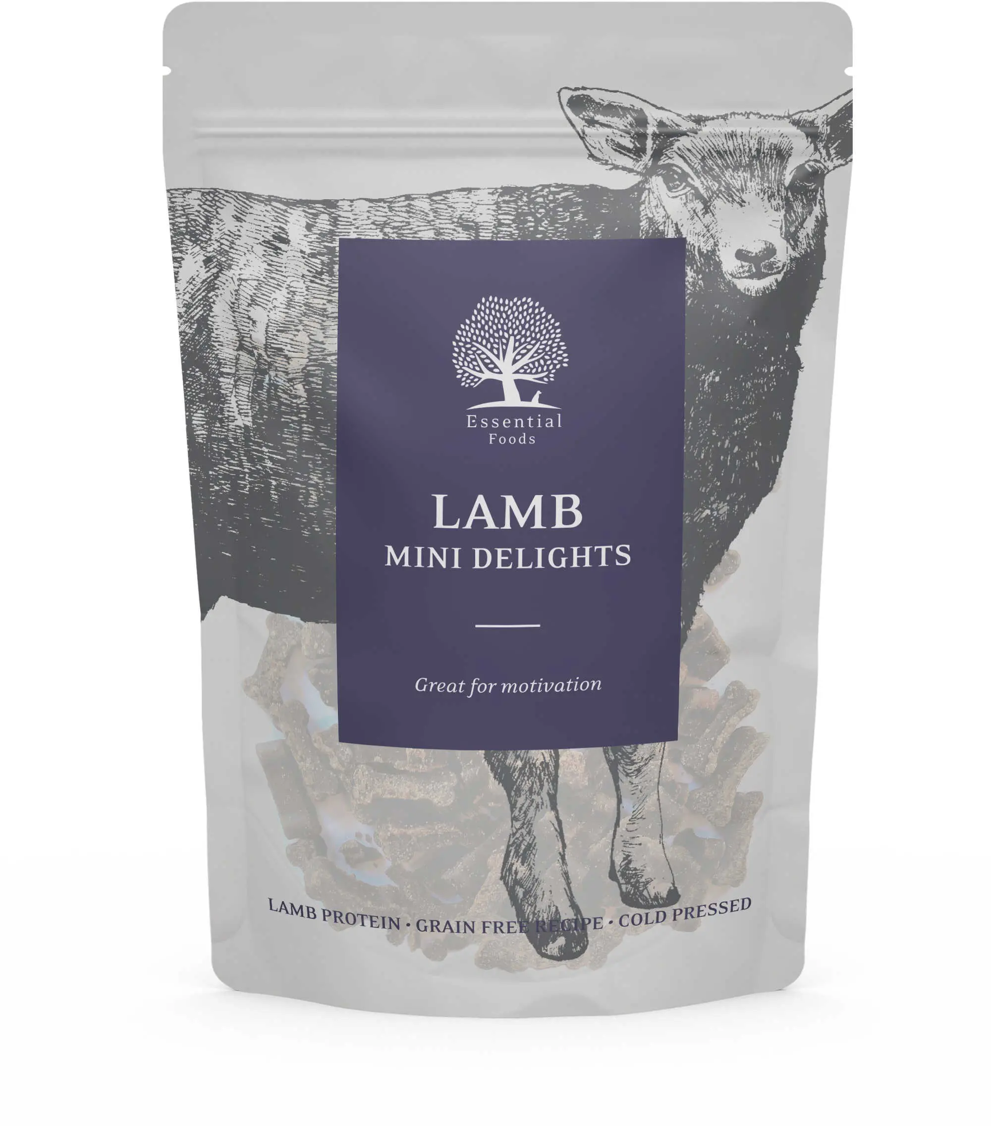 ESSENTIAL LAMB MINI Recompense pentru caini, cu Miel 100g