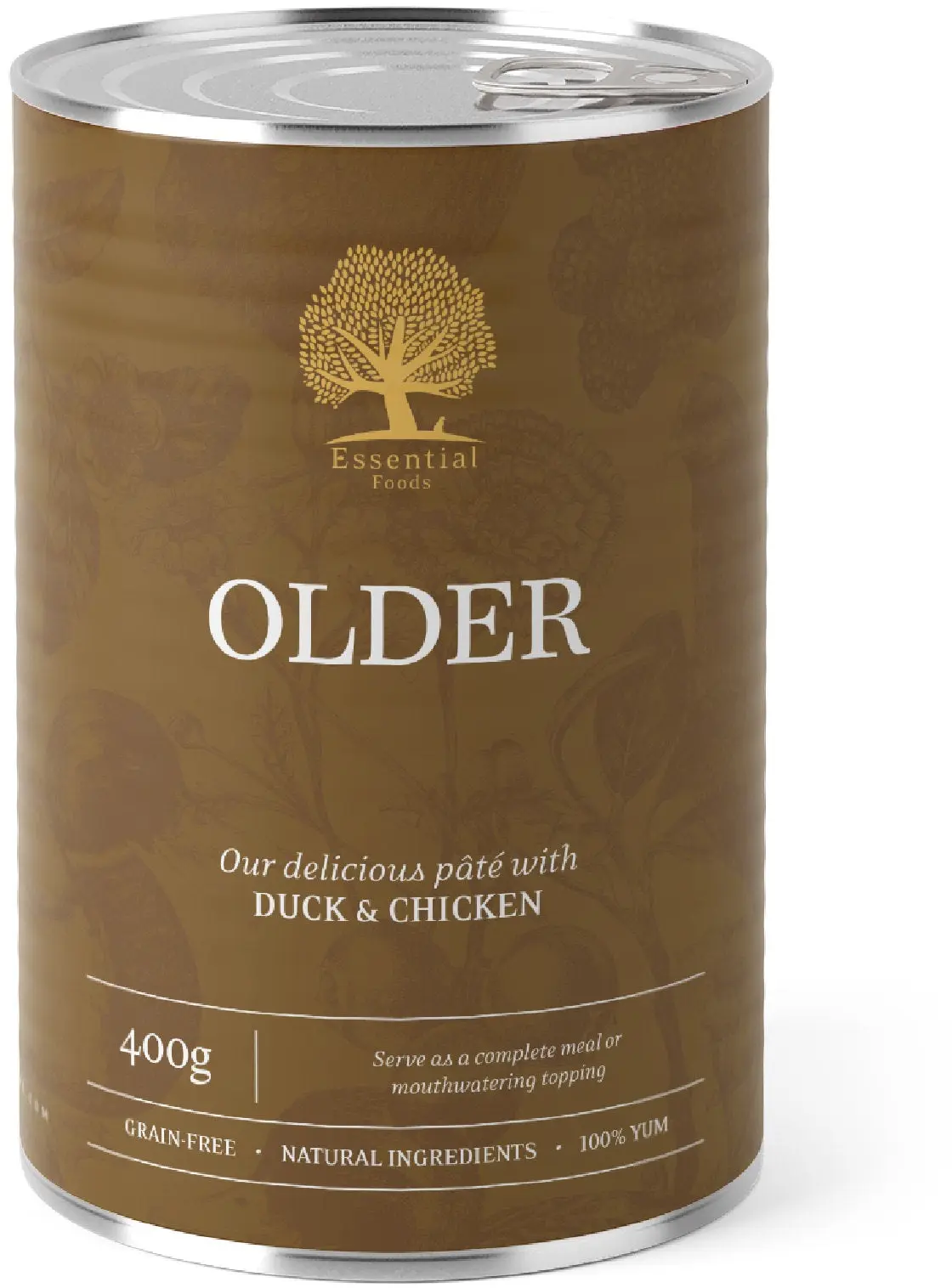 ESSENTIAL OLDER Conserva pentru caini SENIOR, cu Rata si Pui, 400g