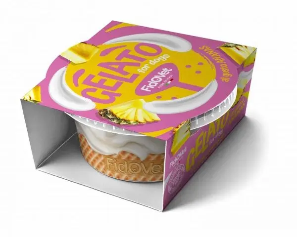 FIDOVET Inghetata pentru caini, cu aroma de ananas 40g