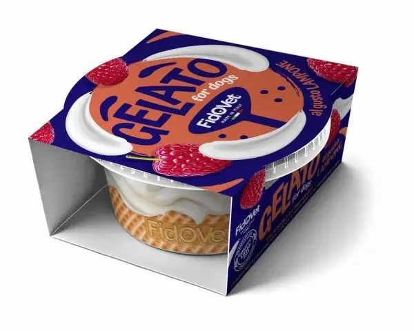 FIDOVET Inghetata pentru caini, cu aroma de zmeura 40g