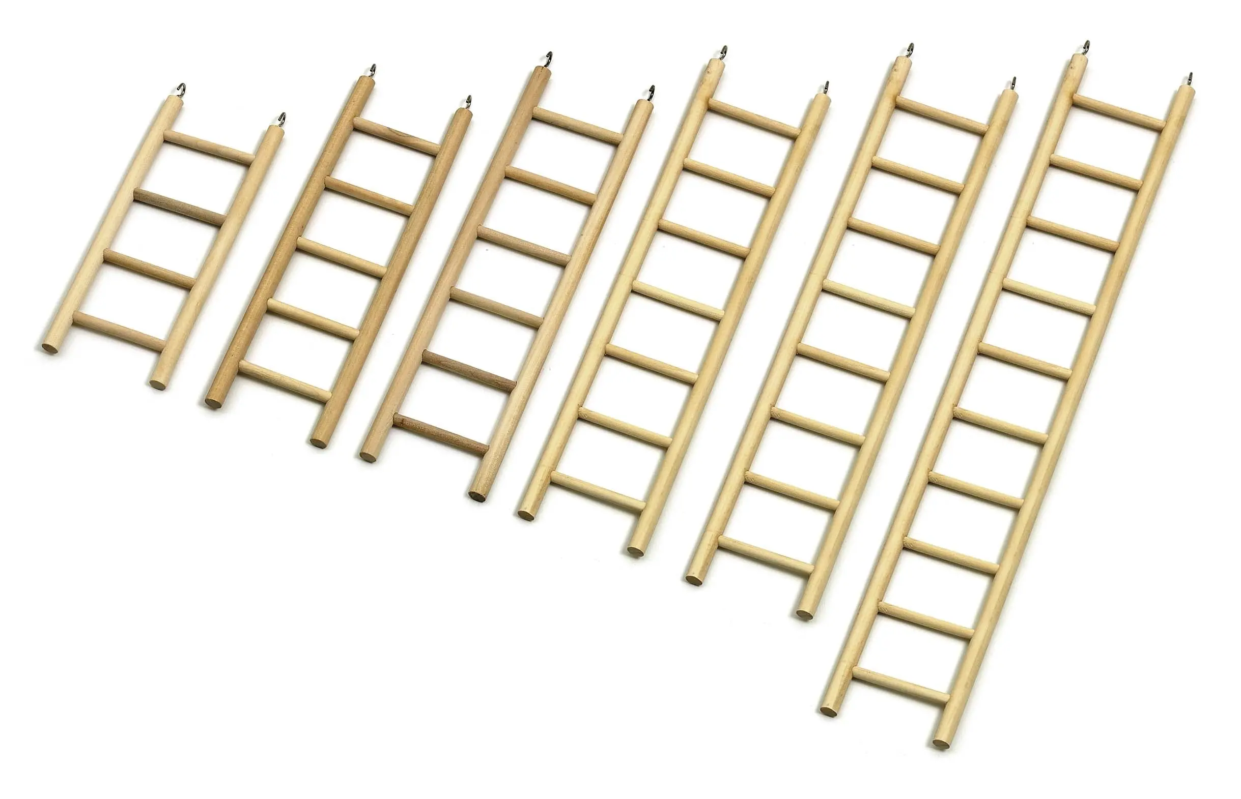 FLAMINGO Jucarie pentru pasari Scara din lemn netratat