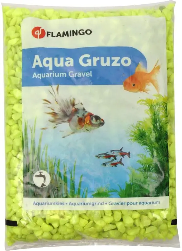 FLAMINGO Pietris  pentru acvarii, 1kg Neon