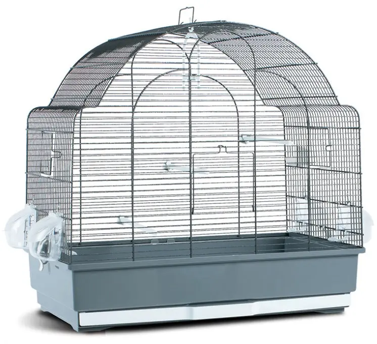 FOP Colivie pentru pasari Chiara gri 56,5x36,5x60 cm