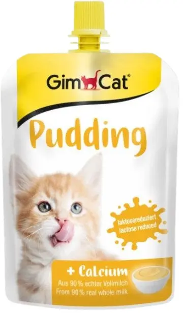 GIMCAT Plic pentru pisici, budinca bogata in calciu 150g