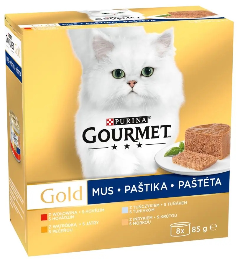 GOURMET Gold Pachet conserve in sos 8x85g