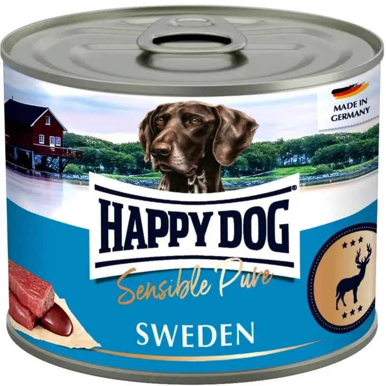 HAPPY DOG Conserva pentru caini Vanat