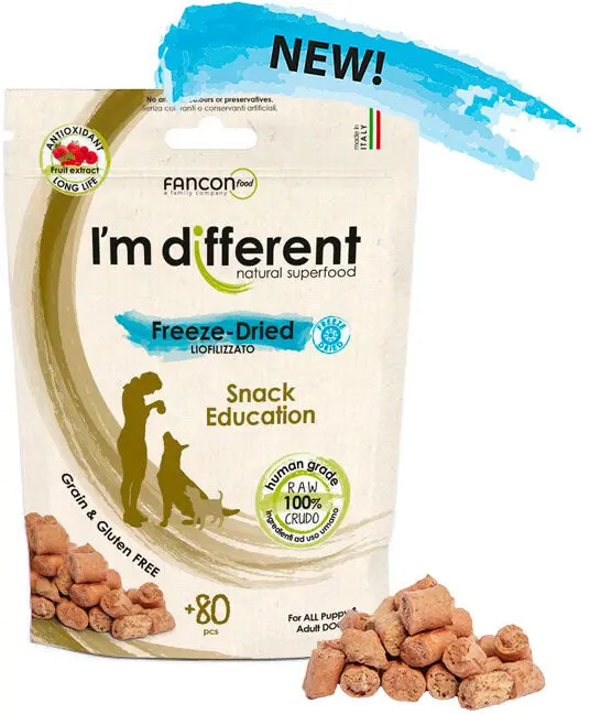 I'M DIFFERENT Recompensa pentru caini adulti si PUPPY, pentru dresaj 40g