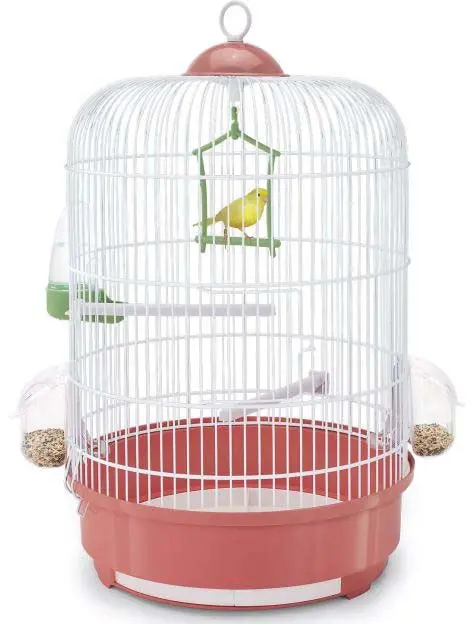 IMAC Colivie pentru canari MILLY alba - diametru 33x48cm