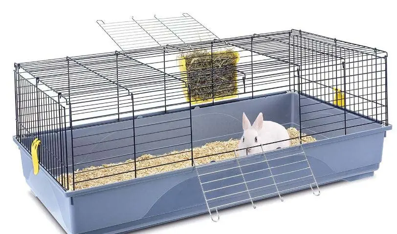 IMAC Cusca EASY 120 pentru iepuri 120x60x46,5cm, Albastru