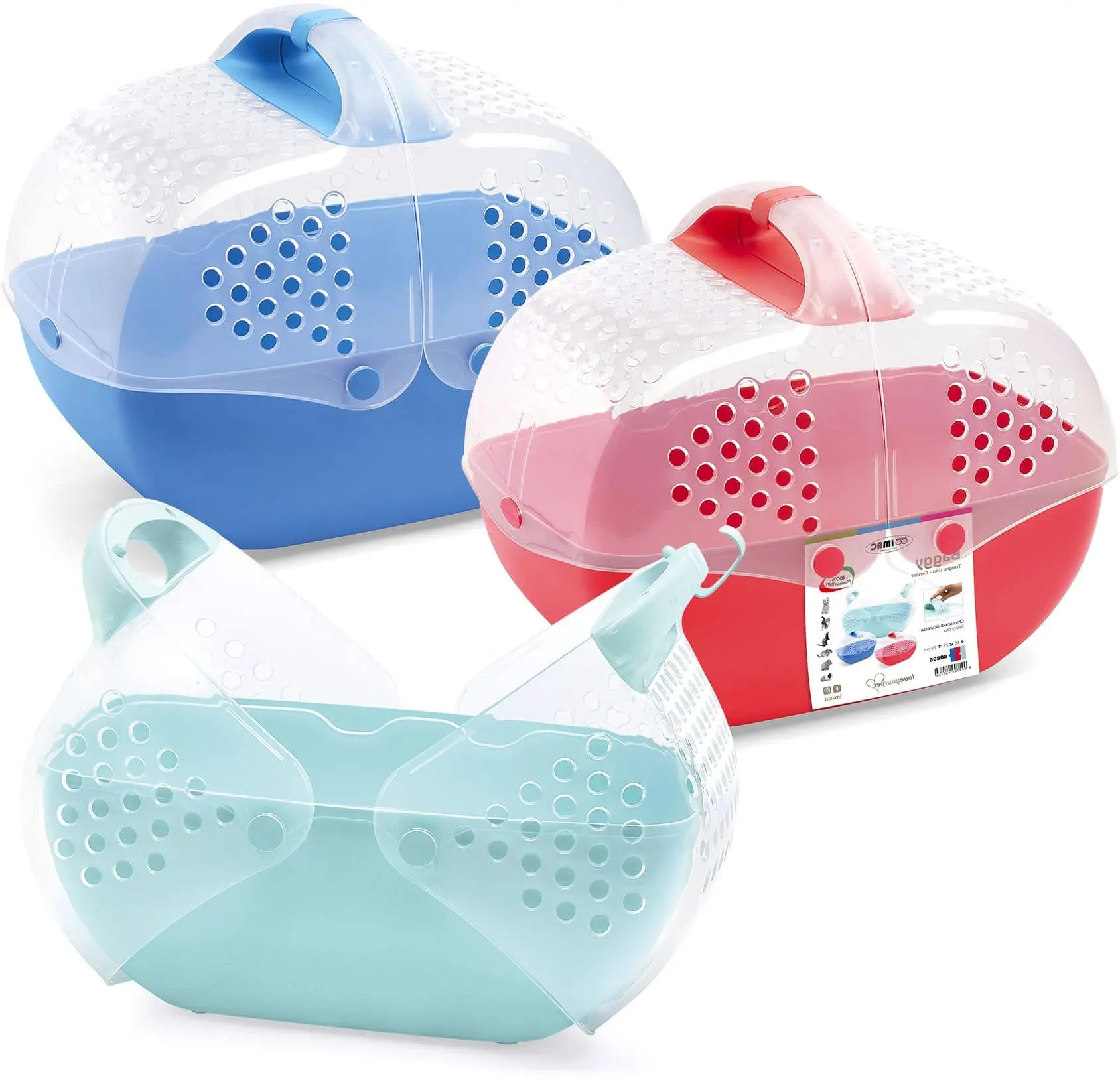 IMAC Transportor pentru rozatoare si pisicute BAGGY 36x25x29cm