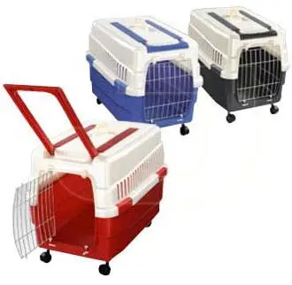 IMAC Transportor pt caini si pisici Kim 60 cu roti 60x40x45 cm, diverse culori