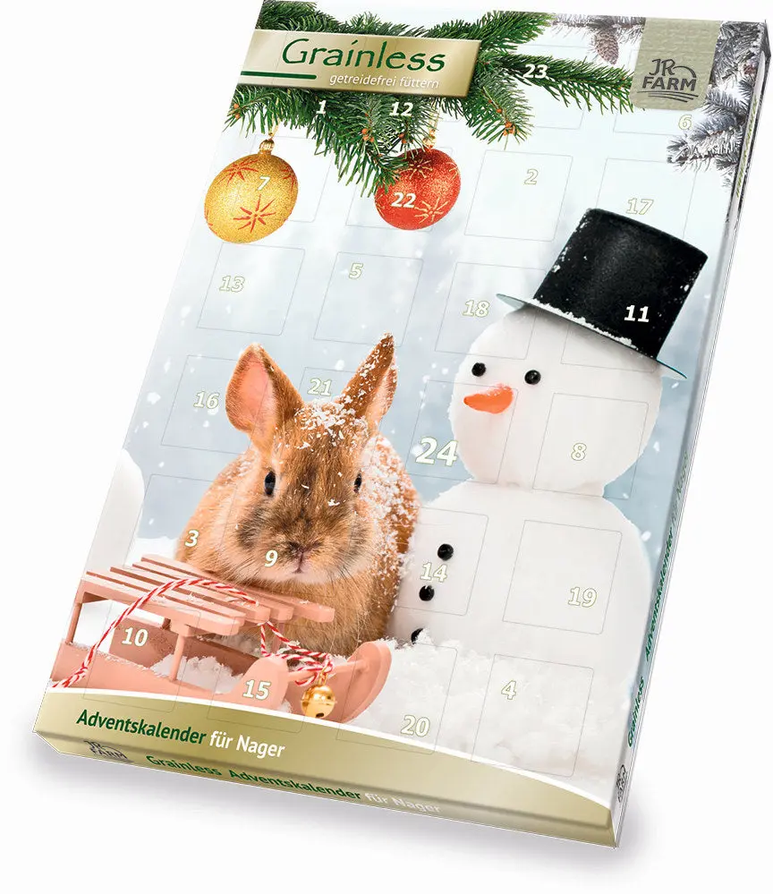 JR FARM Calendar Advent de Craciun - recompensa pentru rozatoare 360g