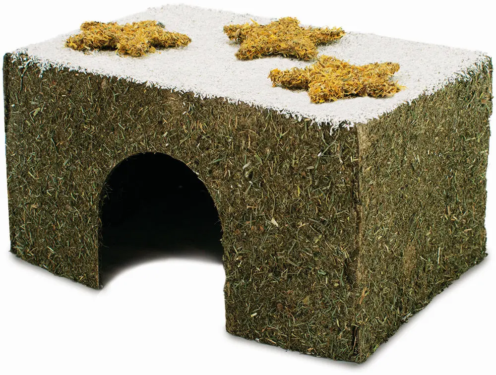 JR FARM Casa pentru rozatoare, din fan, editie speciala de Craciun 650g