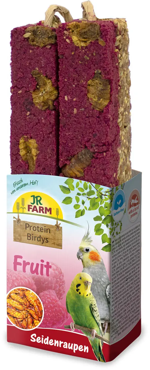 JR FARM Baton proteic cu fructe si viermi de matase 150g