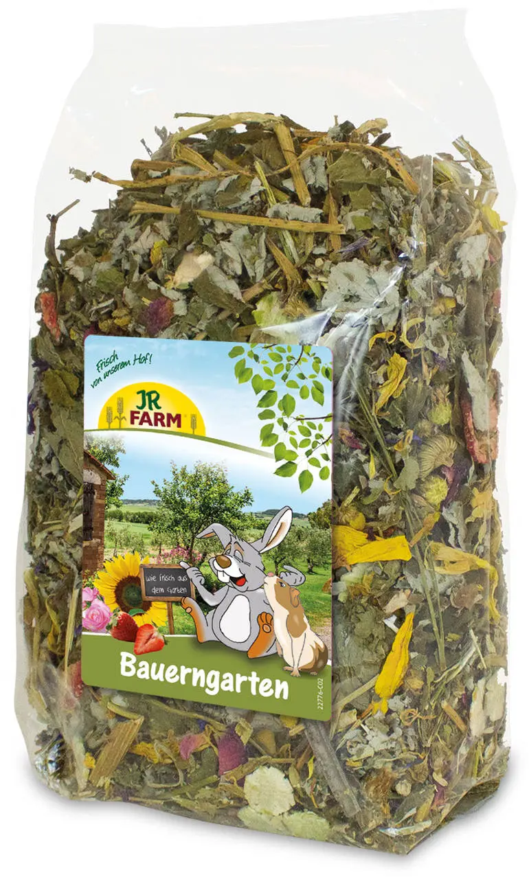 JR FARM Farmers Garden Delicatesa cu mix de ierburi si fructe pt rozatoare 150g