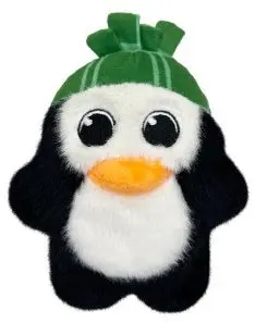 KONG Jucarie pentru caini, Pinguin editie de Craciun, din plus, 20,96cm
