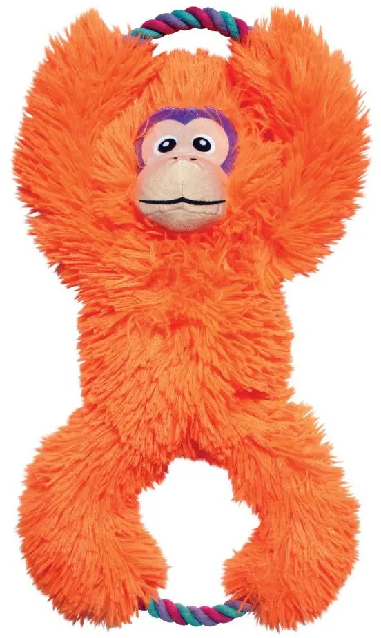 KONG Jucarie pentru caini Tuggz Maimuta,  XL, 41.91x22.86x10.80cm