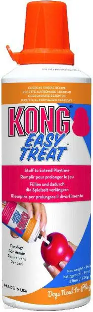 KONG Recompensa pentru caini Easy Treat Branza Cheddar 226g
