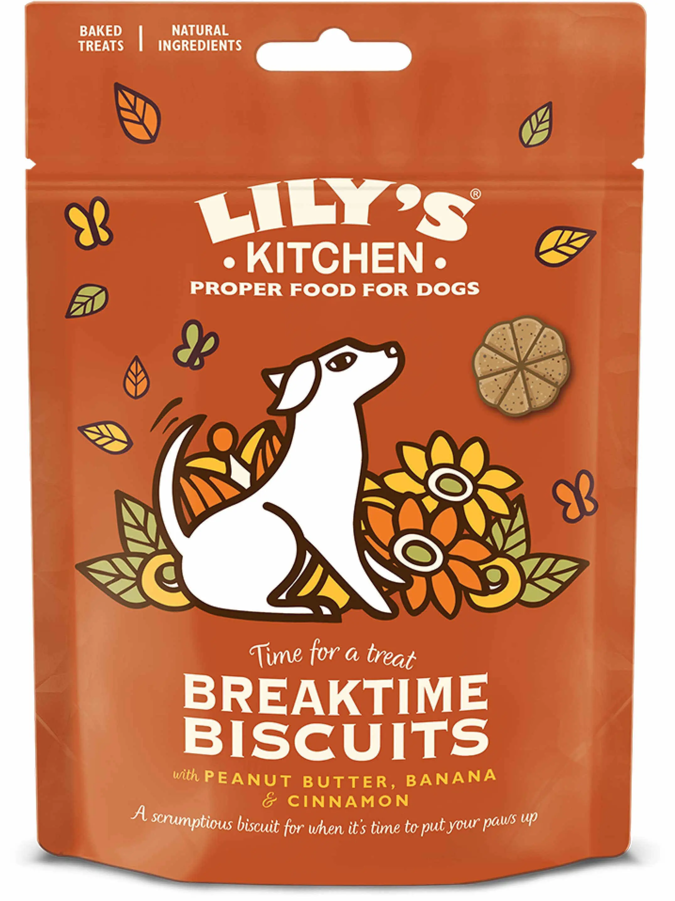 LILY'S KITCHEN Breaktime Biscuiti pentru caini 80g
