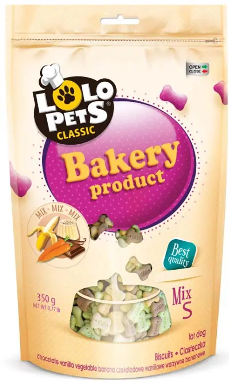 LOLO PETS CLASSIC Biscuiti pentru caini, punga 350g