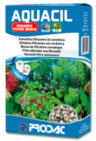 PRODAC Aquacil Cilindre ceramice pentru filtrare mecanica si biologica 700g