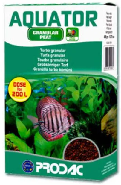 PRODAC Aquator Material pentru filtrare, turba granulara 400g