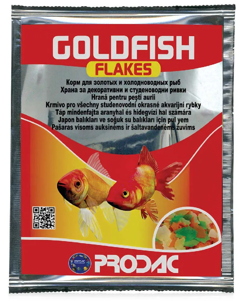 PRODAC Goldfish Plic Hrana pentru carasi aurii, fulgi 12g