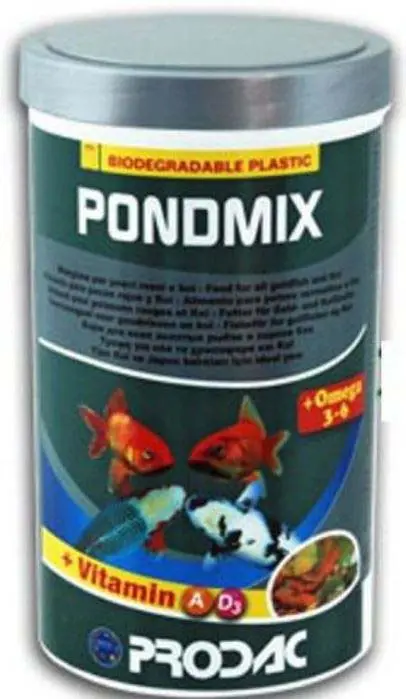 PRODAC Pondmix Hrana pentru pestii de iaz, mix de fulgi si sticks 1200ml