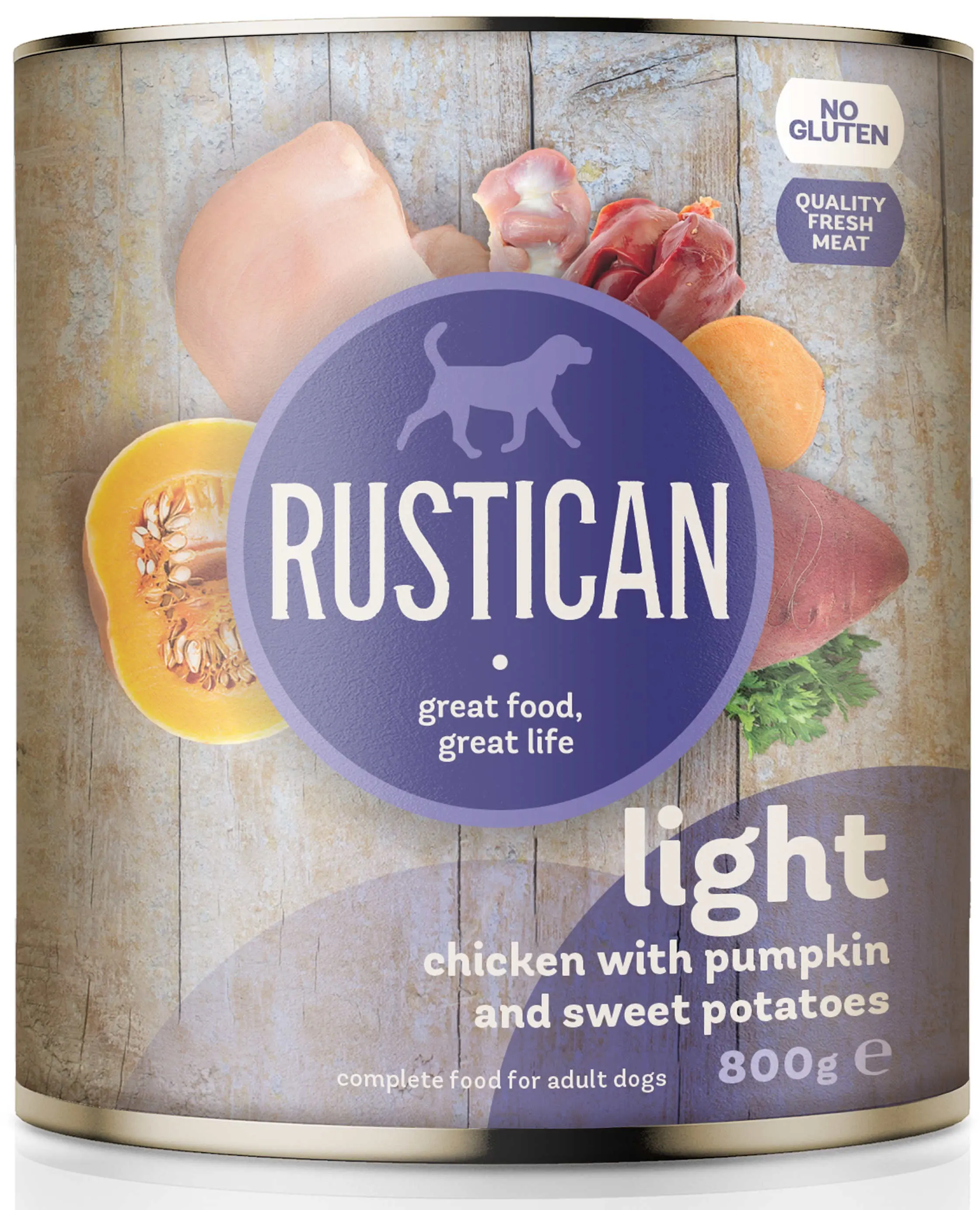 RUSTICAN Light Pui, Dovleac si Cartofi dulci