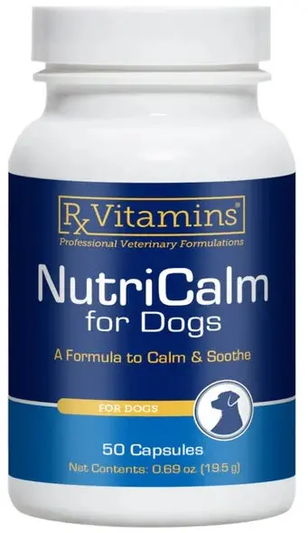 RX VITAMINS NutriCalm Supliment nutritional pentru caini, 50 tablete