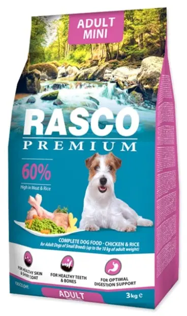 RASCO Premium Adult Mini, cu Pui si Orez